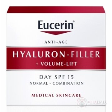 Eucerin HYALURON-FILLER+Volume-Lift Denný krém Anti-Age, pre normálnu pleť 1x50 ml obrázok