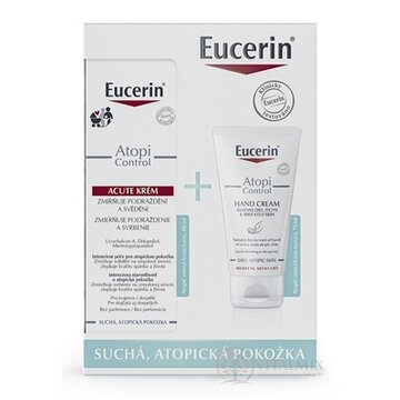Eucerin Kazeta ATOPI CONTROL Acute krém 40 ml+ krém na ruky 75 ml (Vianoce 2022) 1x1 set obrázok