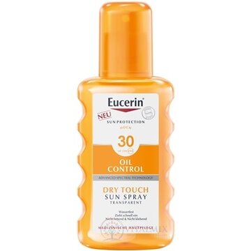 Eucerin SUN OIL CONTROL DRY TOUCH SPF30 transparentný sprej na opaľovanie 1x200 ml obrázok
