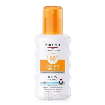Eucerin SUN SENSITIVE PROTECT SPF 50+ detský sprej na opaľovanie 1x200 ml obrázok