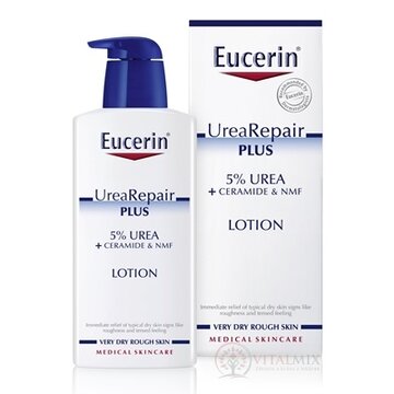 Eucerin UreaRepair PLUS Telové mlieko 5% Urea 1x400 ml obrázok