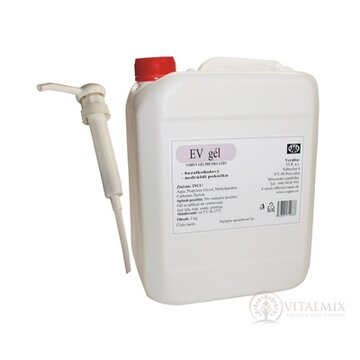 EV GEL vodivý gél pre EKG, EEG bandaska s dávkovacou pumpou 1x5 kg obrázok