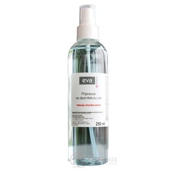 Eva Medica Prípravok na dezinfekciu rúk (75% etanolu + glycerín) 1x250 ml obrázok