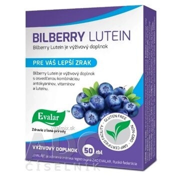 Evalar BILBERRY LUTEIN tbl 1x50 ks obrázok