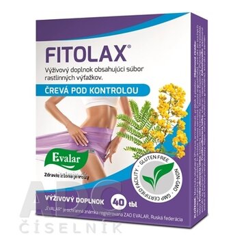 Evalar FITOLAX tbl 1x40 ks obrázok