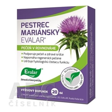 Evalar PESTREC MARIÁNSKY tbl 1x20 ks obrázok