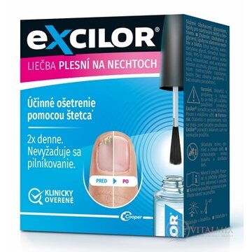 Excilor lak na liečbu plesňových infekcií nechtov (inov. 2024) 1x3,3 ml obrázok