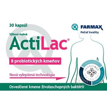 FARMAX ActiLac (inovácia) cps 1x30 ks obrázok