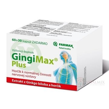 FARMAX GingiMax Plus cps 60+30 ks zadarmo (90 ks) obrázok
