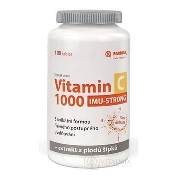 FARMAX Vitamín C 1000 IMU-STRONG tbl 1x100 ks obrázok