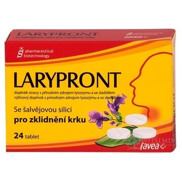 favea LARYPRONT tbl 1x24 ks obrázok