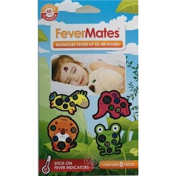 FeverMates monitors nálepkové teplomery pre deti 1x8 ks obrázok