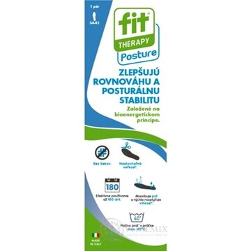FIT THERAPY Posture Vložky do topánok veľ. 34-41 dámske, 1x1 pár obrázok