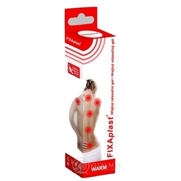 FIXAplast WARM Hrejivý relaxačný gél 1x40 g obrázok