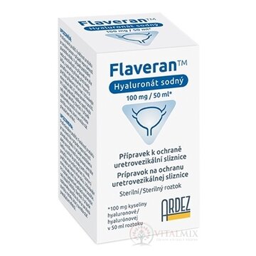 Flaveran roztok hyaluronátu sodného na uretrovezikálne podanie 1x50 ml obrázok