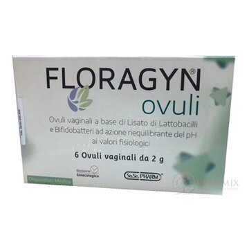 FLORAGYN vaginálne čapíky 1x6 ks obrázok