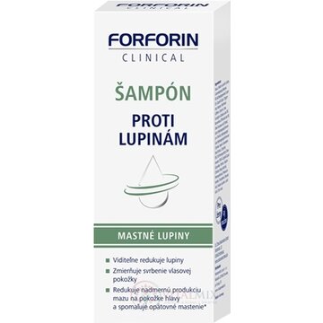FORFORIN ŠAMPÓN PROTI LUPINÁM mastné lupiny 1x200 ml obrázok