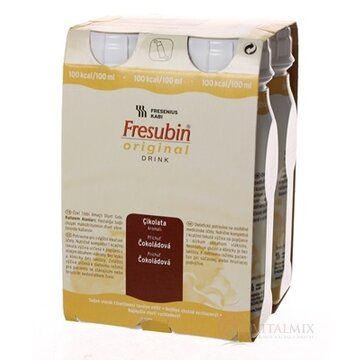 Fresubin Original DRINK EasyBottle, príchuť čokoládová, 4x200 ml (800 ml) obrázok