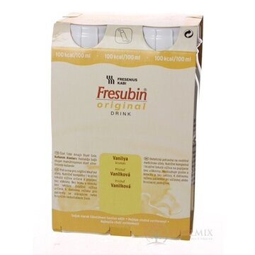 Fresubin Original DRINK EasyBottle, príchuť vanilková, 4x200 ml (800 ml) obrázok