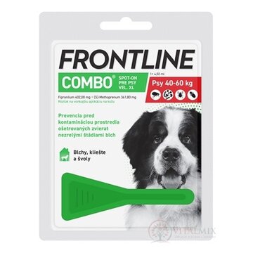 FRONTLINE Combo Spot-On pre psy XL sol (na kožu, psy 40-60 kg) 1x4,02 ml obrázok