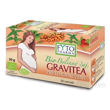FYTO Bio Bylinný čaj GRAVITEA PRE TEHOTNÉ ŽENY nálevové vrecká 20x1,5 g (30 g) obrázok