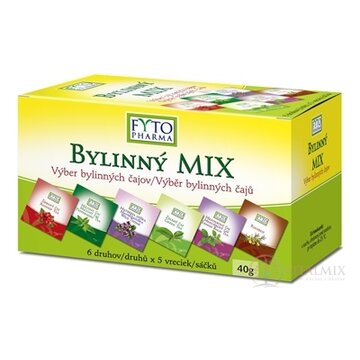 FYTO BYLINNÝ MIX 6 druhov čajov po 5 vrecúšok, 1x1 set obrázok