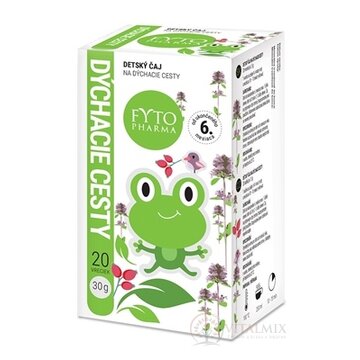 FYTO DETSKÝ ČAJ na DÝCHACIE CESTY bylinný (od ukončeného 6. mesiaca) 20x1,5 g (30 g) obrázok