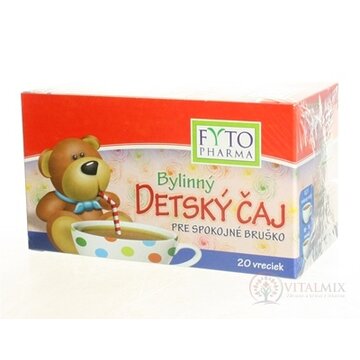 FYTO DETSKÝ ČAJ PRE SPOKOJNÉ BRUŠKO bylinný 20x1 g (20 g) obrázok