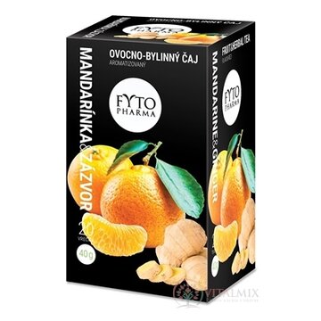 FYTO MANDARÍNKA & ZÁZVOR ovocno-bylinný čaj 20x2 g (40 g) obrázok
