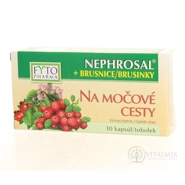 FYTO NEPHROSAL + BRUSNICE na močové cesty cps 1x30 ks obrázok