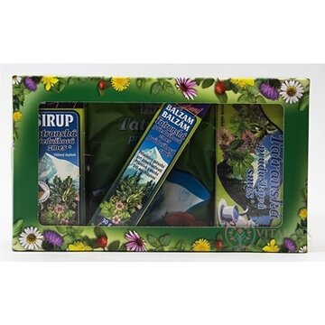 FYTO Tatranská priedušková zmes DARČEKOVÝ SET (čaj + sirup + balzam + cukríky) 1x1 set obrázok