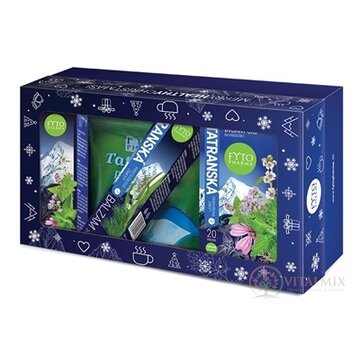 FYTO Tatranská priedušková zmes DARČEKOVÝ SET vianočný (čaj + sirup + balzam + cukríky) 1x1 set obrázok