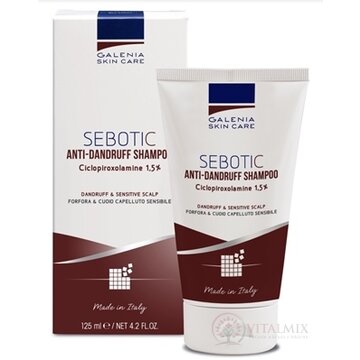 GALENIA SEBOTIC ANTI DANDRUFF SHAMPOO šampón proti lupinám 1x125 ml obrázok