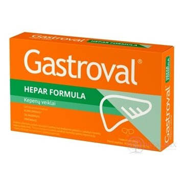 Gastroval HEPAR FORMULA cps 1x30 ks obrázok