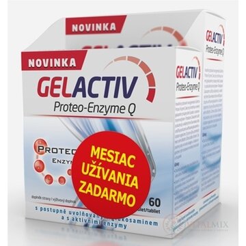 GELACTIV Proteo-Enzyme Q tbl 120+60 zadarmo (180 ks) obrázok