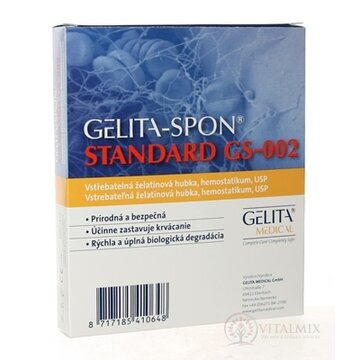 GELITA-SPON STANDARD GS-002 80x50x10 mm 1x2 ks obrázok
