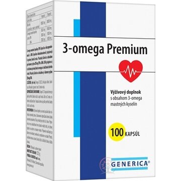 GENERICA 3-omega Premium cps 1x100 ks obrázok