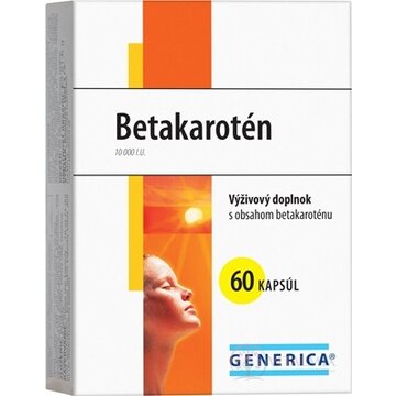 GENERICA Betakarotén cps 1x60 ks obrázok