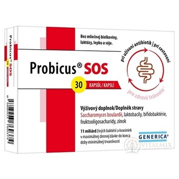 GENERICA Probicus SOS cps 1x30 ks obrázok