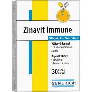 GENERICA Zinavit immune cps 1x30 ks obrázok