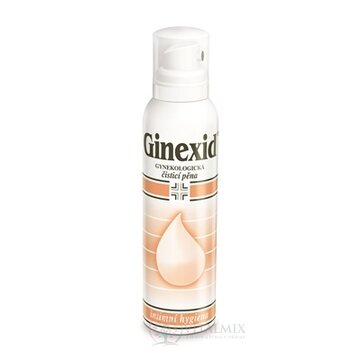 GINEXID gynekologická čistiaca pena spm der 1x150 ml obrázok