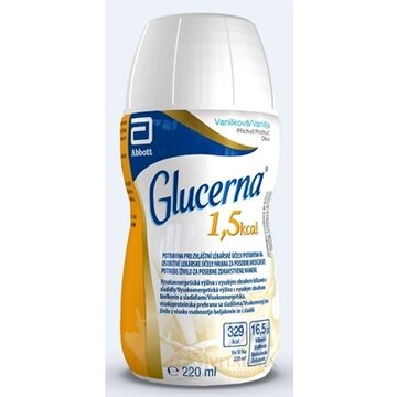 Glucerna 1,5 kcal vanilková príchuť 4x220 ml obrázok