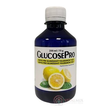 GlucosePro 75 g nápoj pre glukózový tolerančný test, citrón 1x250 ml obrázok