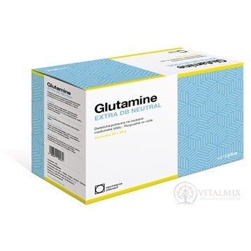 Glutamine EXTRA DB NEUTRAL prášok vo vrecúškach 30x20 g (600 g) obrázok