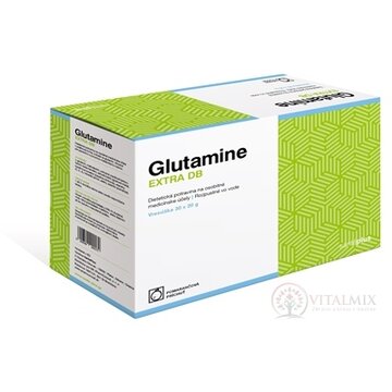Glutamine EXTRA DB prášok vo vrecúškach (pomarančová príchuť) 30x20 g (600 g) obrázok