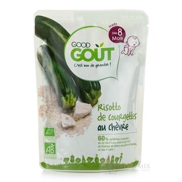 Good Gout BIO Cuketové rizoto s kozím syrom príkrm (od ukonč. 8. mesiaca) 1x190 g obrázok