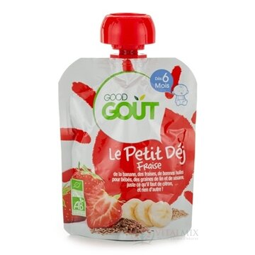 Good Gout BIO Jahodové raňajky ovocný príkrm (od ukonč. 6. mesiaca) 1x70 g obrázok