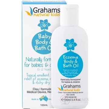 Grahams Natural Baby Eczema Body&Bath Oil olej 1x100 ml obrázok