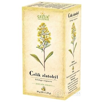GREŠÍK ZLATOBYĽ bylinný čaj v nálevových vreckách 20x1,5 g (30 g) obrázok