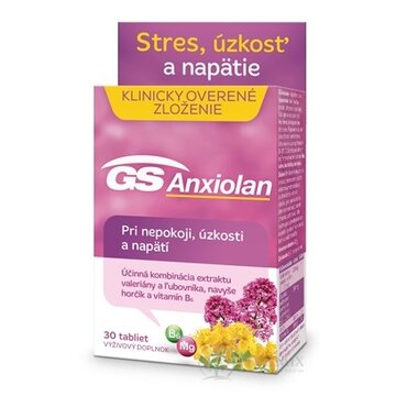 GS Anxiolan 2017 tbl 1x30 ks obrázok